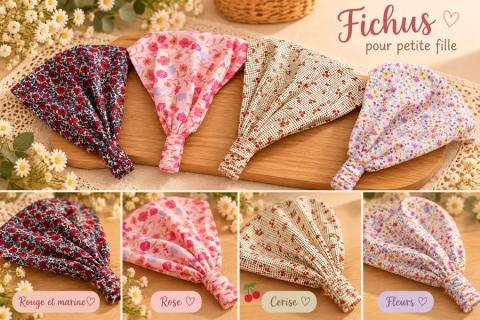 Fichu pour petite fille
