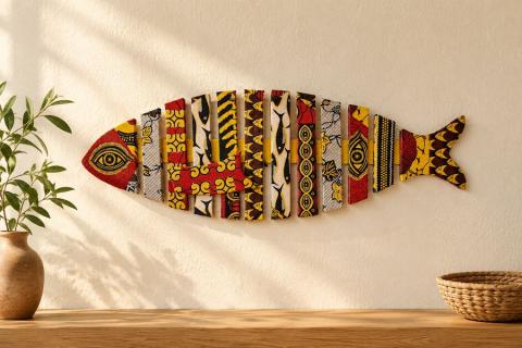 Poisson mural, modèle 1