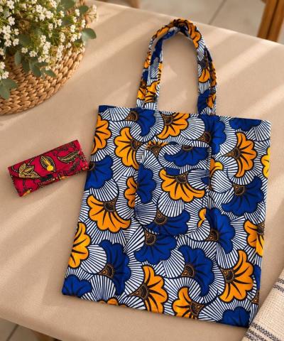 Sac de course (bleu ou rouge)