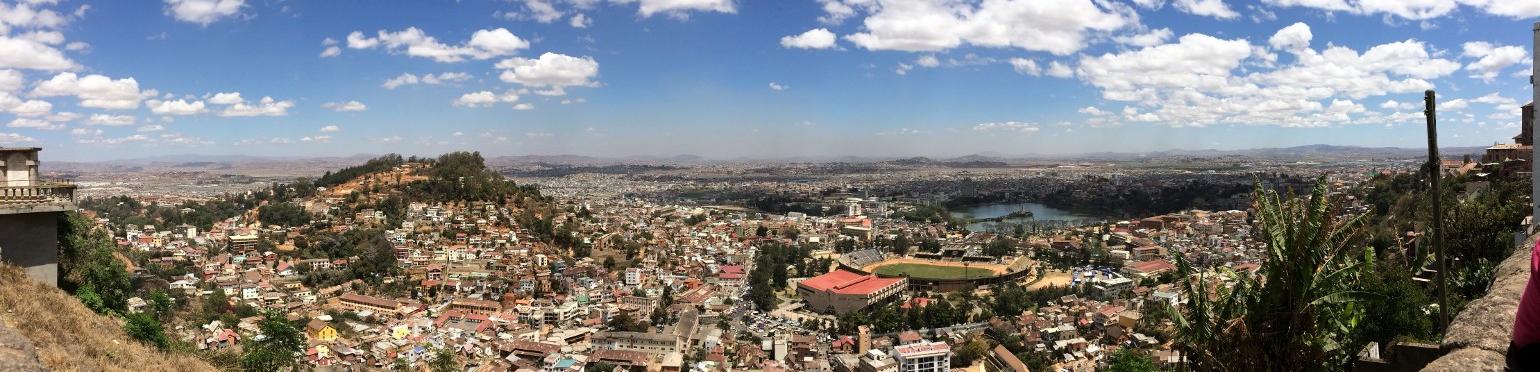 Vue panoramique sur Tananarive 2